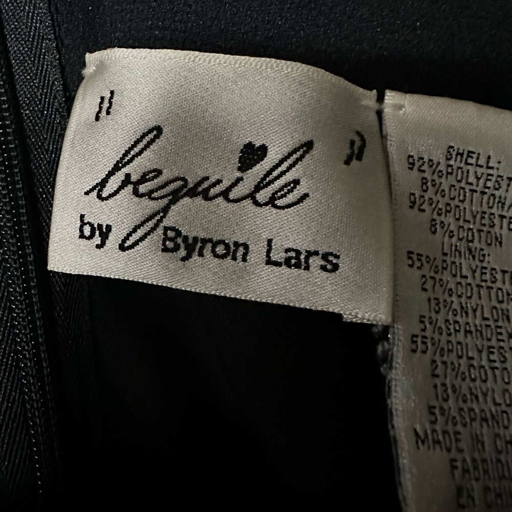Byron Lars Paillete Pencil Skirt - Picture 6 of 7